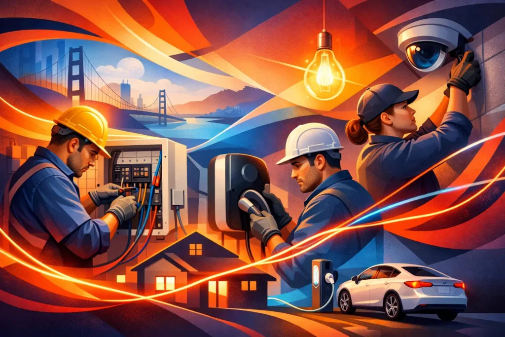 Cost to Rewire a House for Bay Area Owners